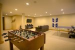 Recreation Room with TV, Foosball and Ping Pong Table